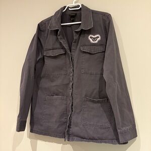 Her Universe Charcoal Lion King Utility Jacket XXL